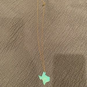 Texas Gold and Turquoise necklace